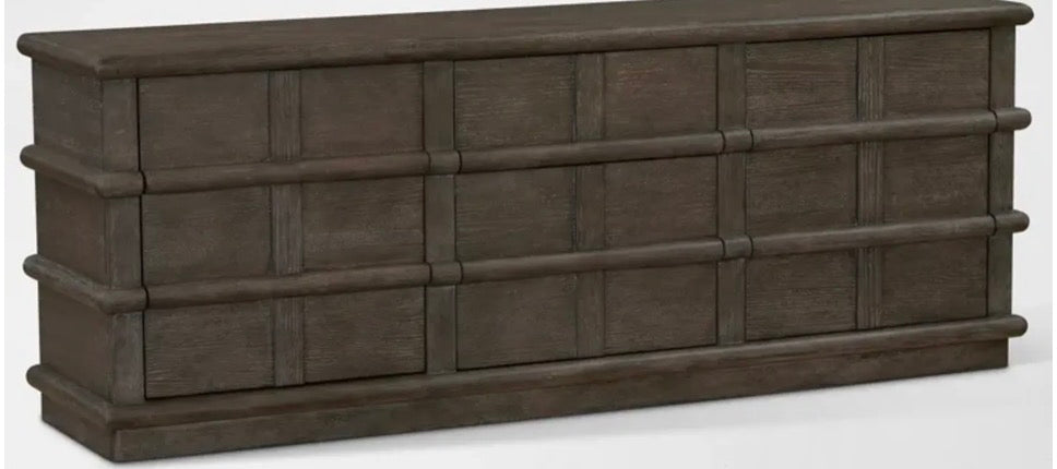 66” Brown Tv Stand
