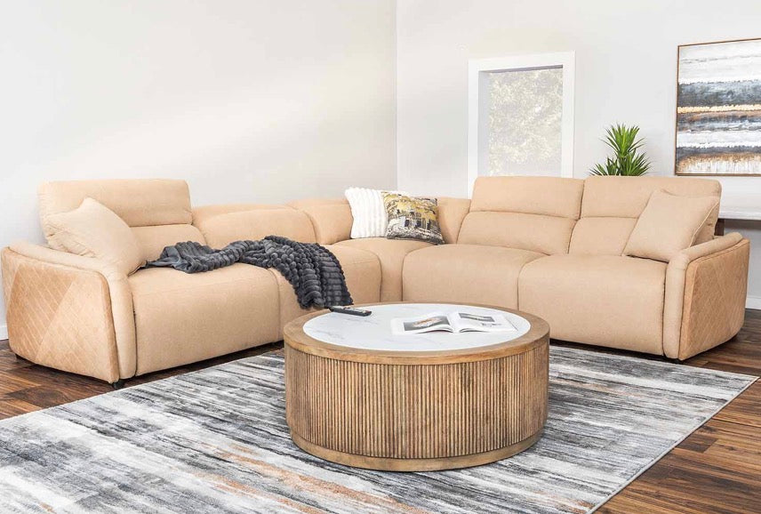 Donovan Sand Dual Power Reclining Sectional
