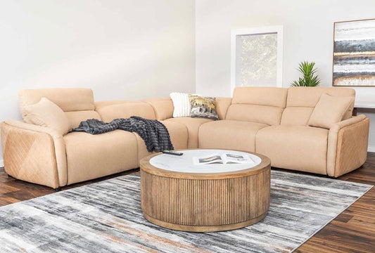 Donovan Sand Dual Power Reclining Sectional