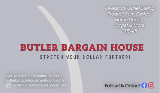 BUTLER BARGAIN HOUSE GIFT CARDS