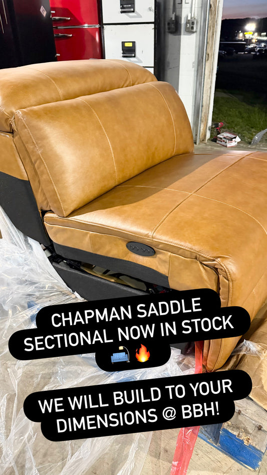 Chapman Saddle Dual Power Recliner with Wireless Charging