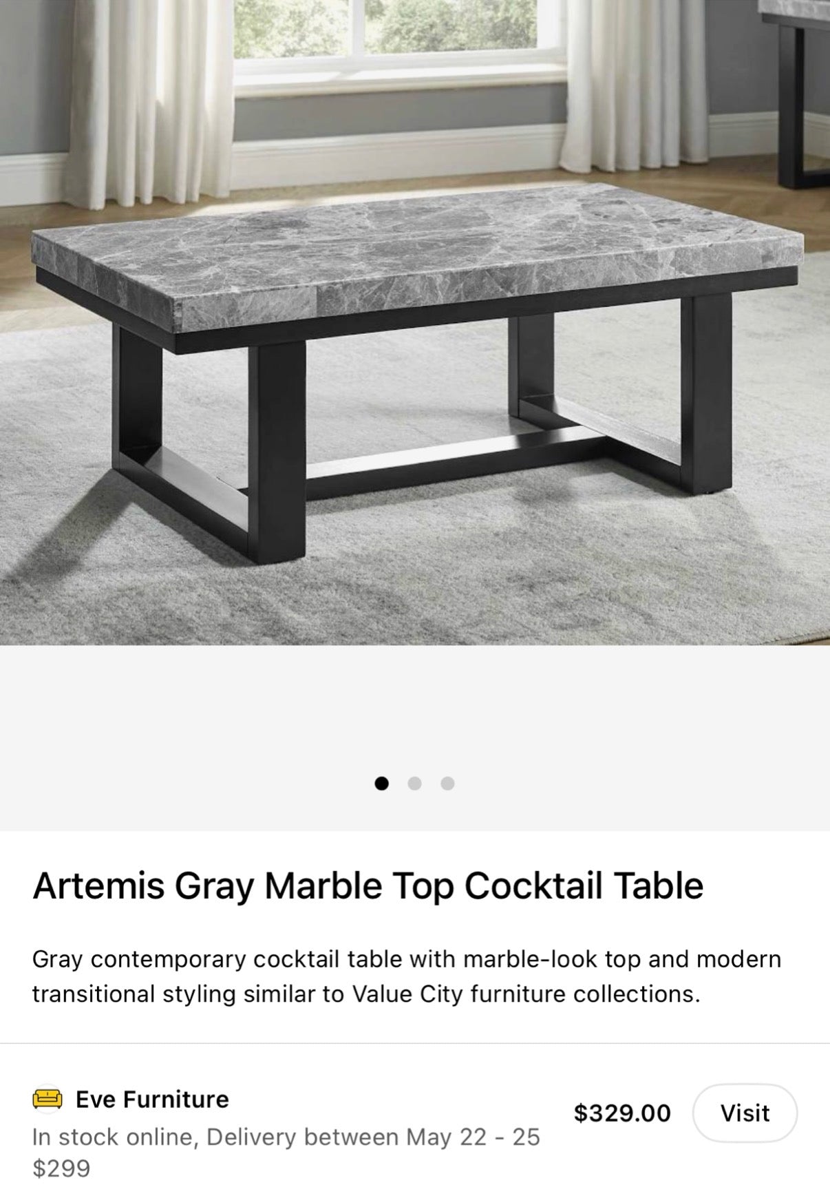 Marble Coffee Table