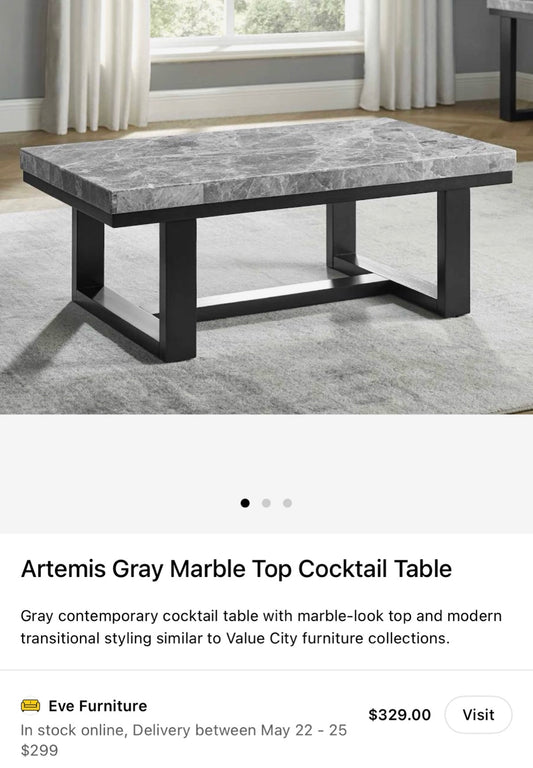 Marble Coffee Table