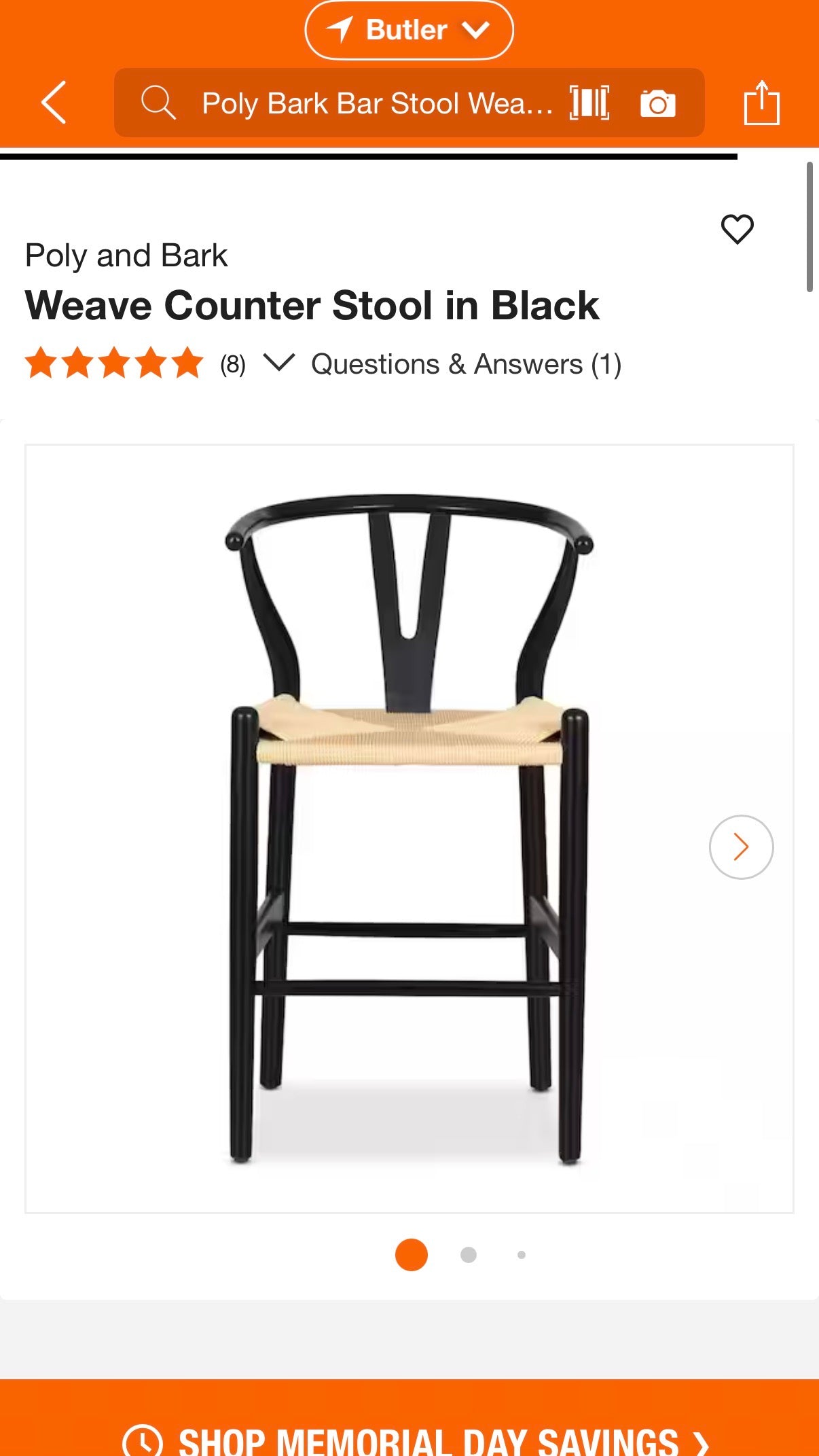 (4) Barstool Set