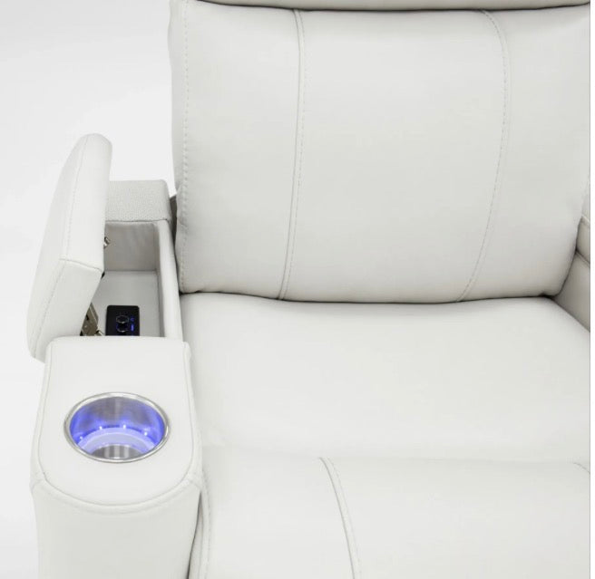 Triple Power Zero Gravity Leather Recliner