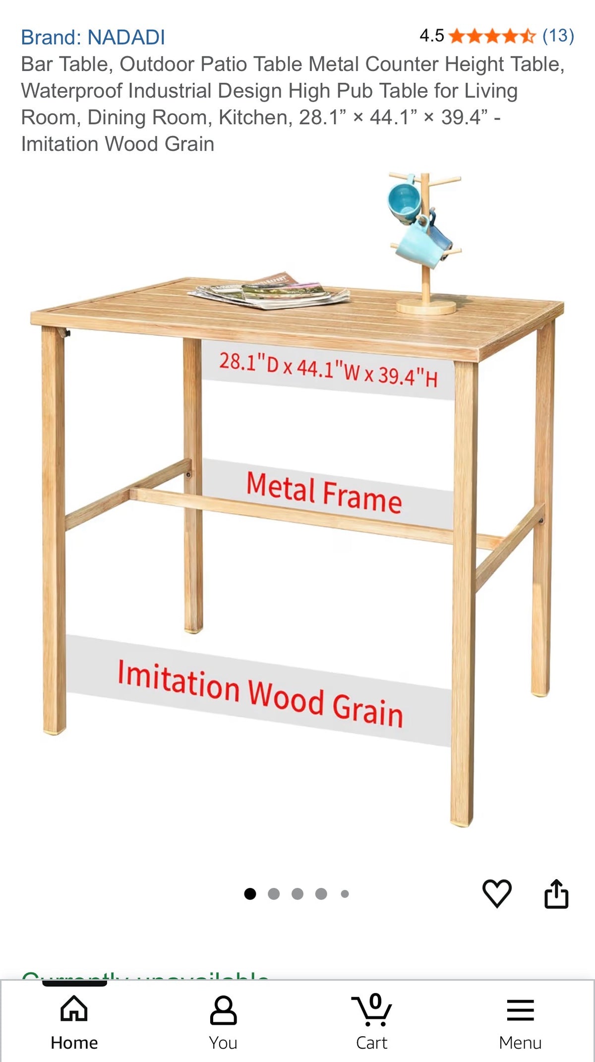 Bar Table