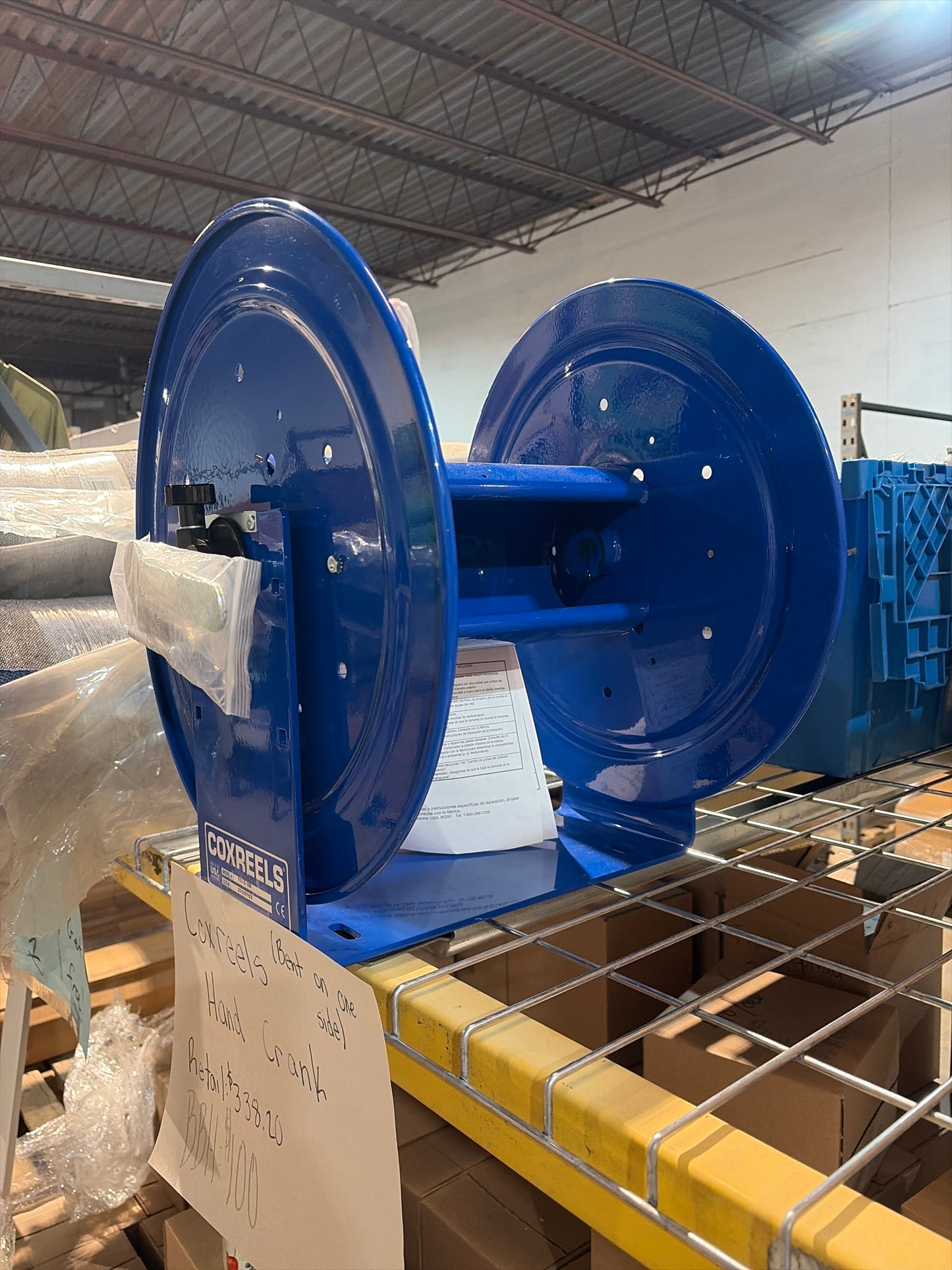 Coxreels Hand Crank