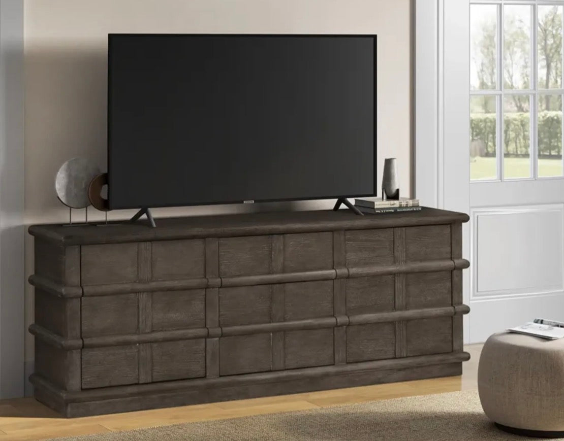 66” Brown Tv Stand