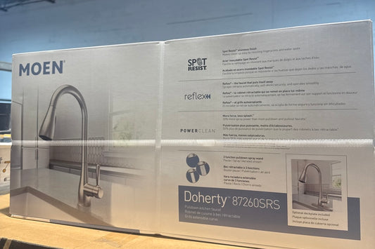Moen Doherty Stainless Kitchen Faucet