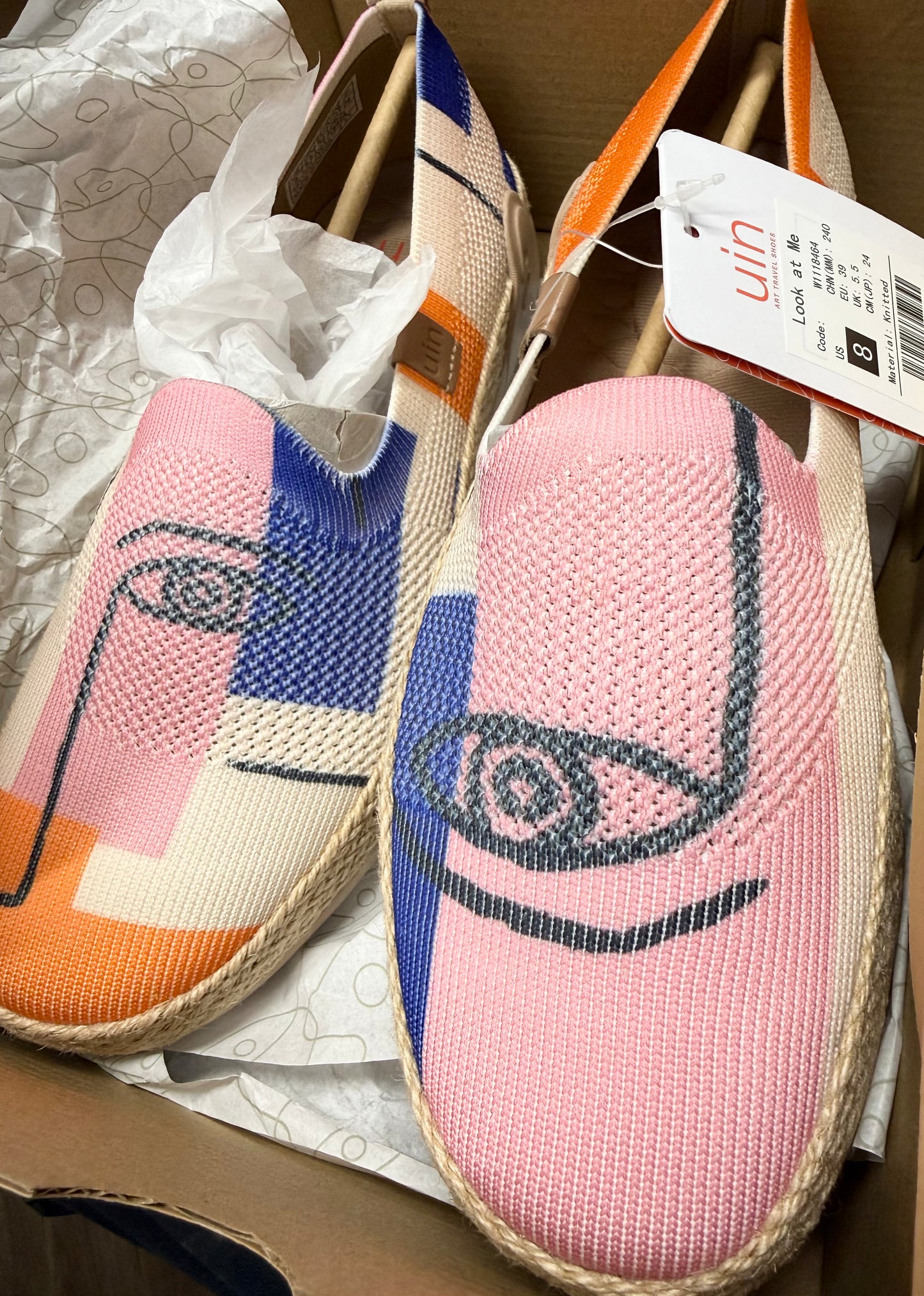 Uin Women’s Espadrilles Slip On Shoes