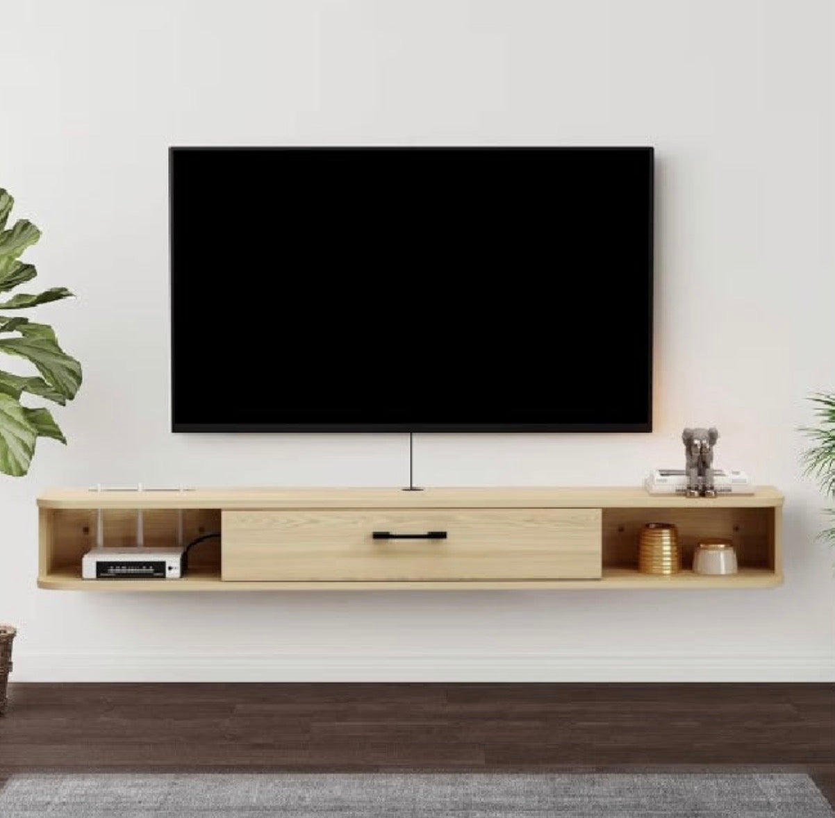 Floating Tv Console Cabinet Shelf