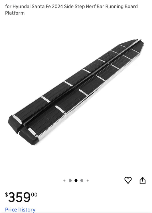 Running Boards, Hyundai Santa Fe